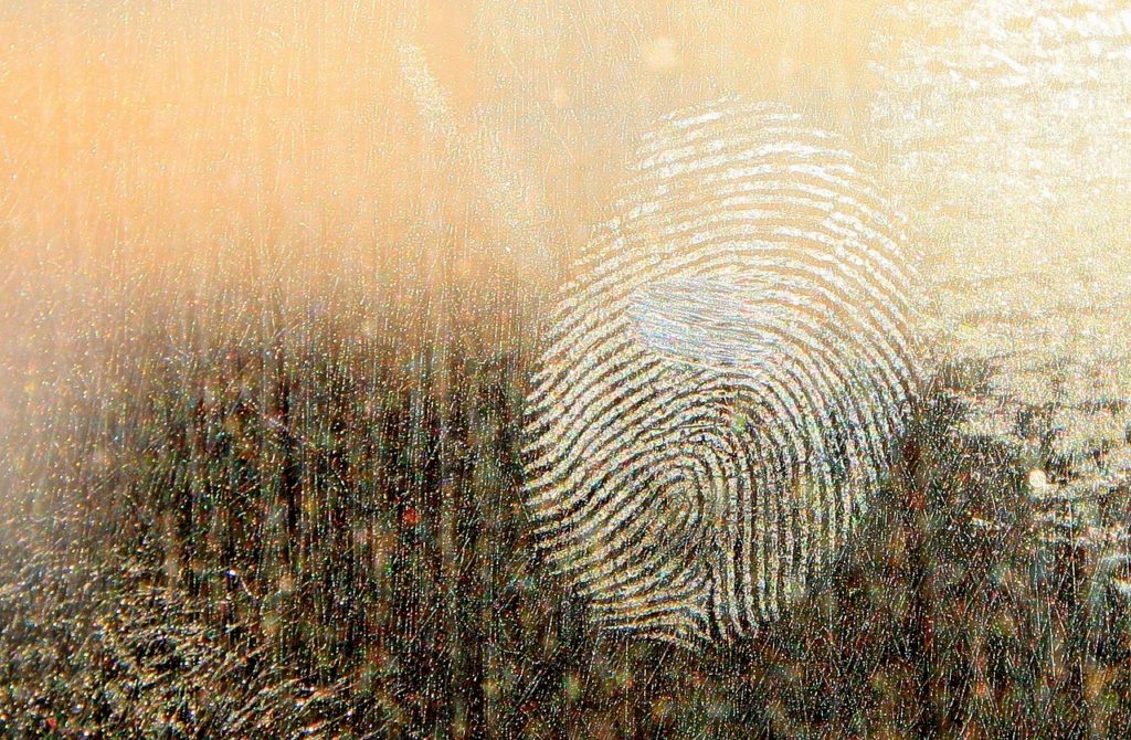 Forensics Grease Dirty Glass Dirt Fingerprints