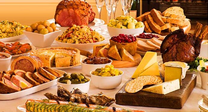 A holiday feast. Image source: webmd.com