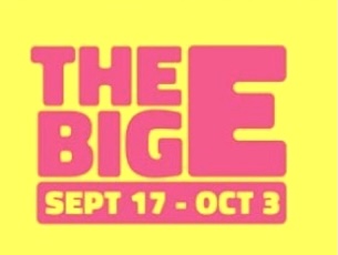 The Big E logo, 2021. Credits to their instagram: @thebigefair