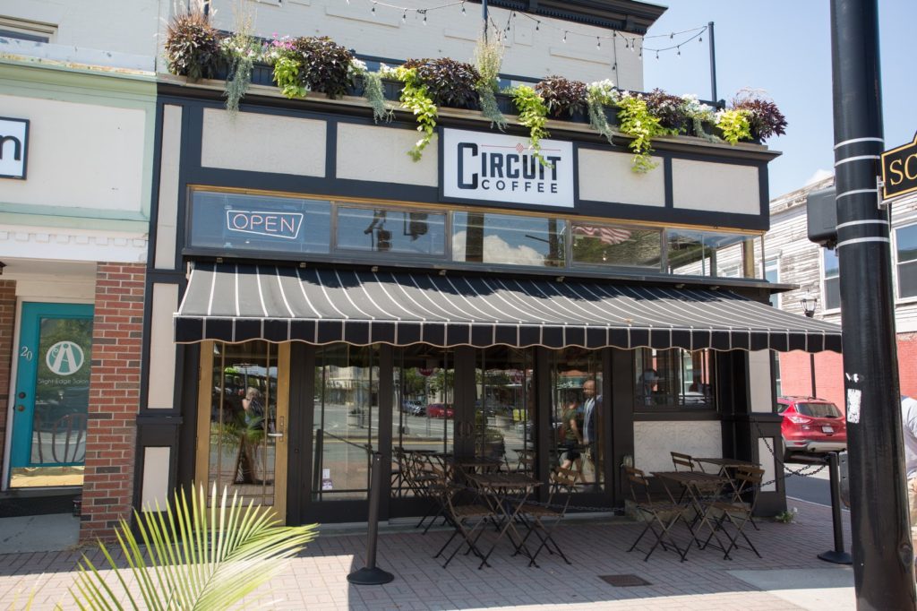 Circuit Coffee, located at 22 Elm Street, Westfield MA 01085. Image credit: City Lifestyle, Springfield. 