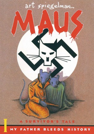 The cover for the graphic novel, Maus. Image credit: Wikipedia 