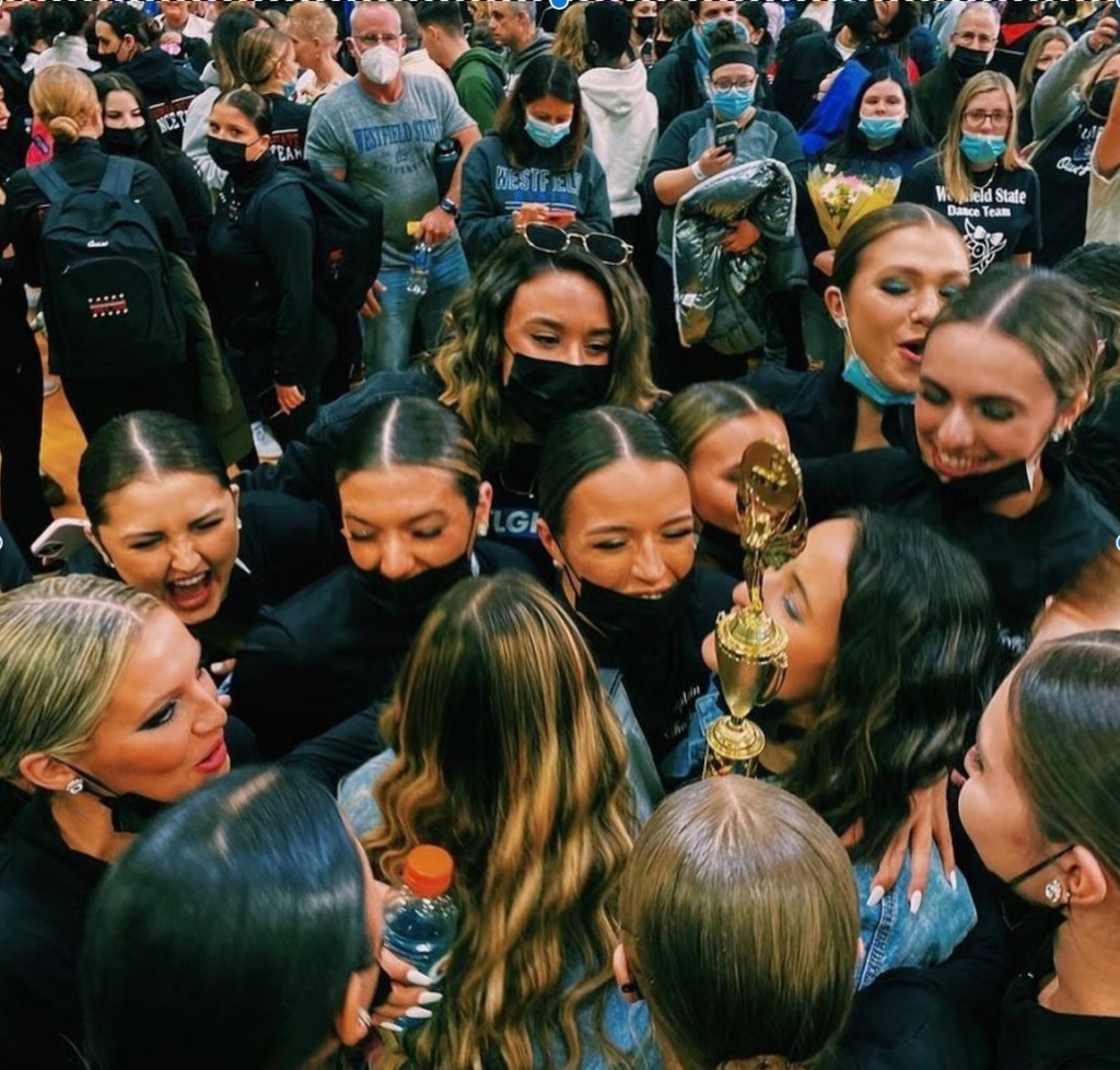 Westfield State Competitive Dance Teams wins their 12th Regional Title