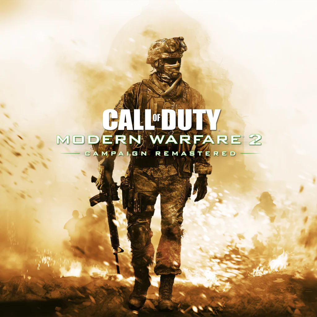 Call of Duty Modern Warfare 2 game poster.