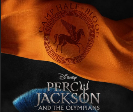 Percy Jackson and the Olympians promotional poster.
