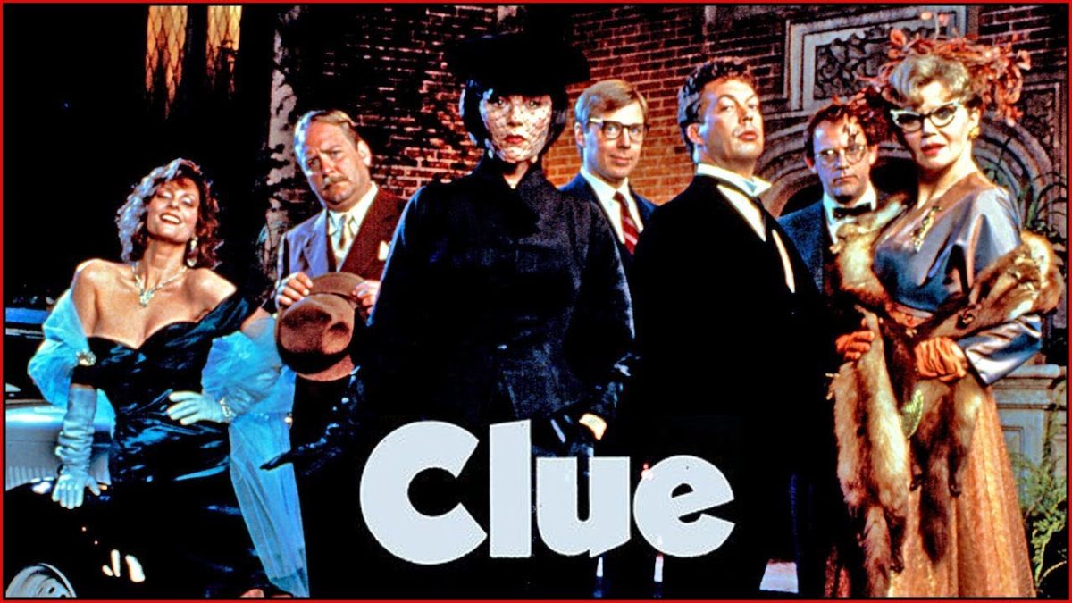Clue (1985) promotional poster.